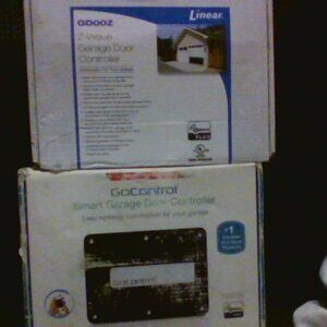 GOControl-1-smart garage door controller & 1- z-wave plus garage door controller